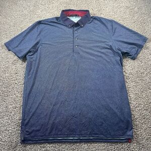 Greyson Shirt Men XL Navy Golf Polo Light Comfort Classic Outdoor Dadcore Active